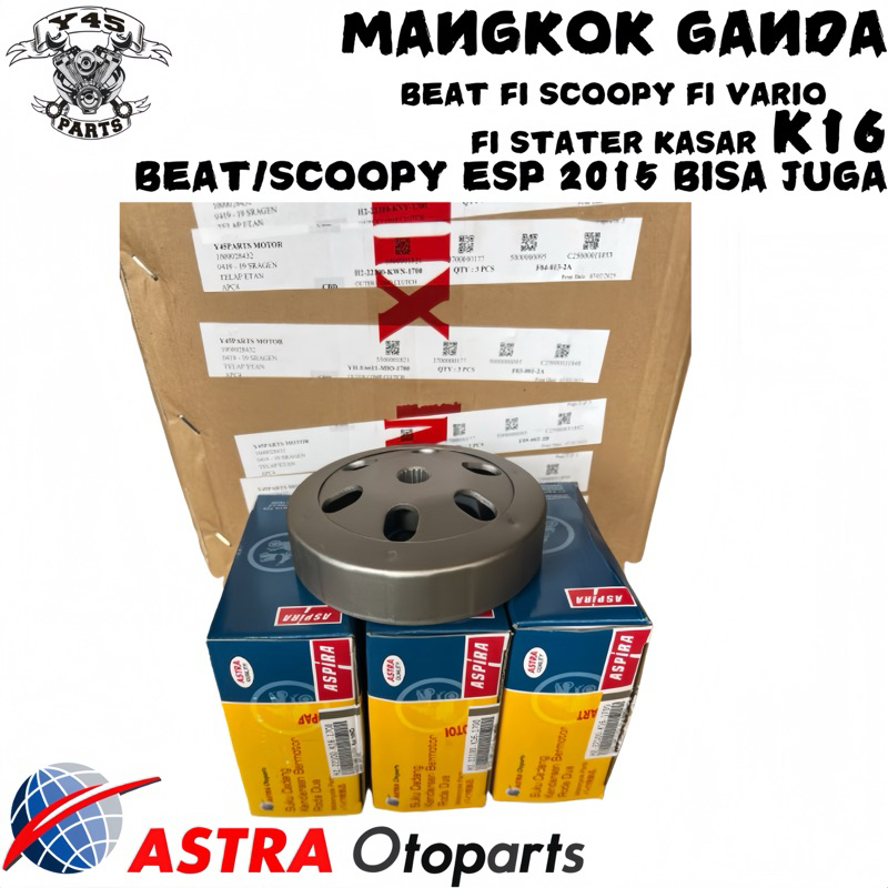 MANGKOK KAMPAS GANDA BEAT ESP SCOOPY ESP VARIO 110 FI ESP BEAT STREET BEAT POP K16 K44 K81 ASPIRA