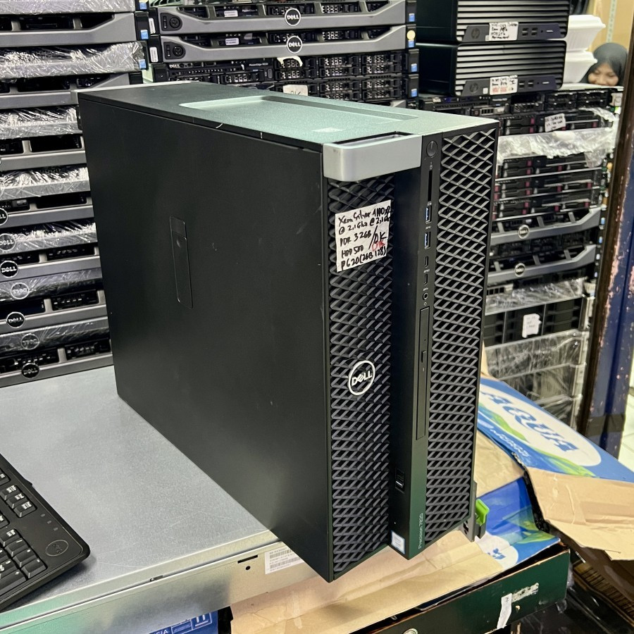 WorkStation DELL Precision 7820 Tower / 2x Xeon GOLD 80CPUs / VGA Quadro Profesional P5000 16GB ( BE