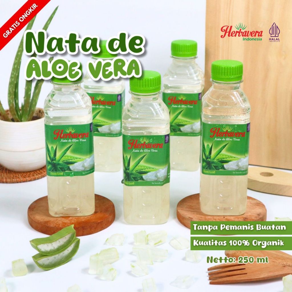 

Lidah Buaya Nata de Aloe Vera