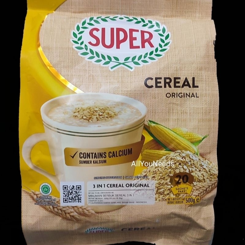 

SUPER cereal 3 in 1 sereal instant