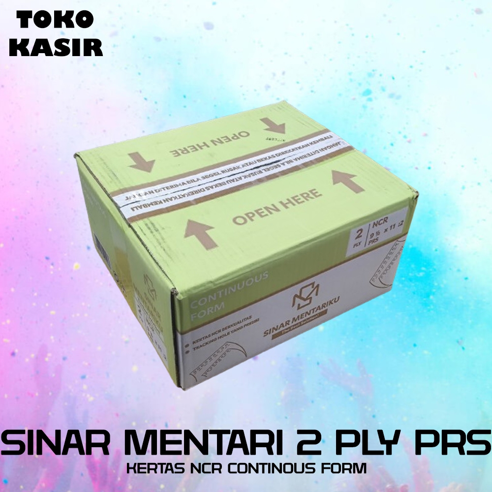 

Sinar Mentariku ½ A4 2 Ply (PRS) - Kertas Continous Form (Kemasan Baru)