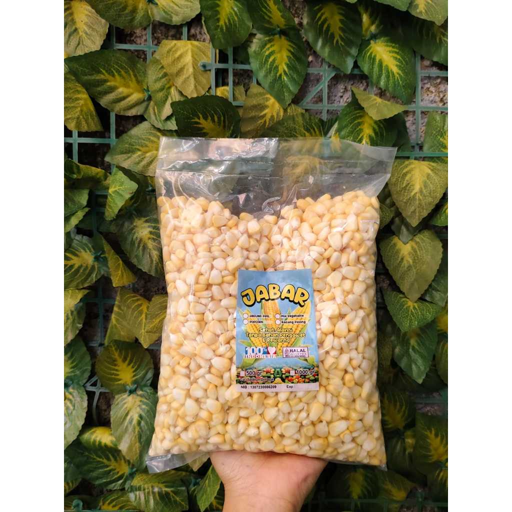 

JAGUNG PIPIL JAGUNG MANIS KUPAS JAGUNG MANIS FROZEN 1KG