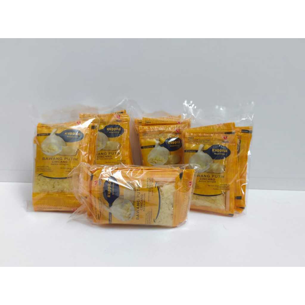 

Bawang Putih Cincang Dalam Minyak KUPPILA sachet (5pcs)