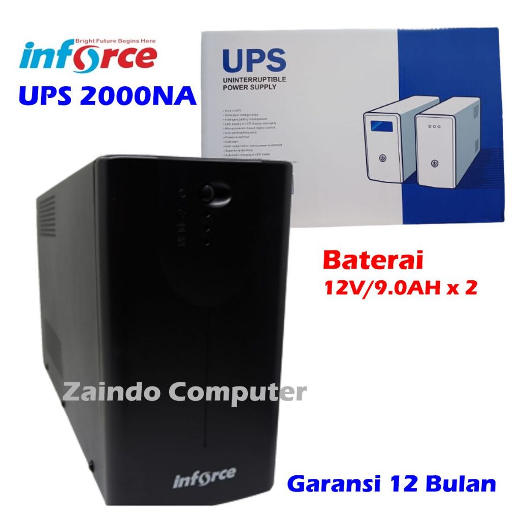 INFORCE UPS IF 2000NA UPS INFORCE 2000VA INFORCE IF 2000NA UPS 2000VA INFORCE GARANSI RESMI 12 BULAN