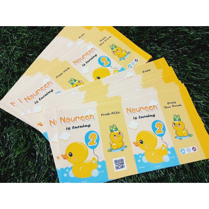 

Label Susu Kotak - 125ml