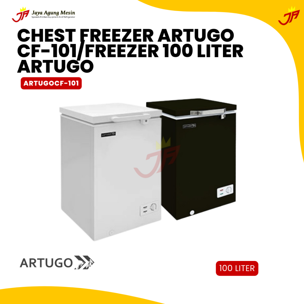 ARTUGO Chest Freezer CF-101 / Freezer 100 Liter