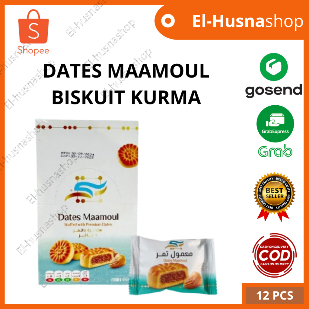 

Maamoul Biskuit Kurma Arab Mamoul Premium Dates Asli Original