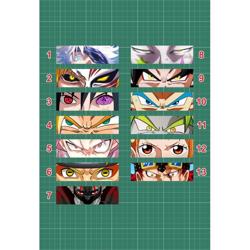 

STICKER HOLOGRAM ANIME ANTI AIR