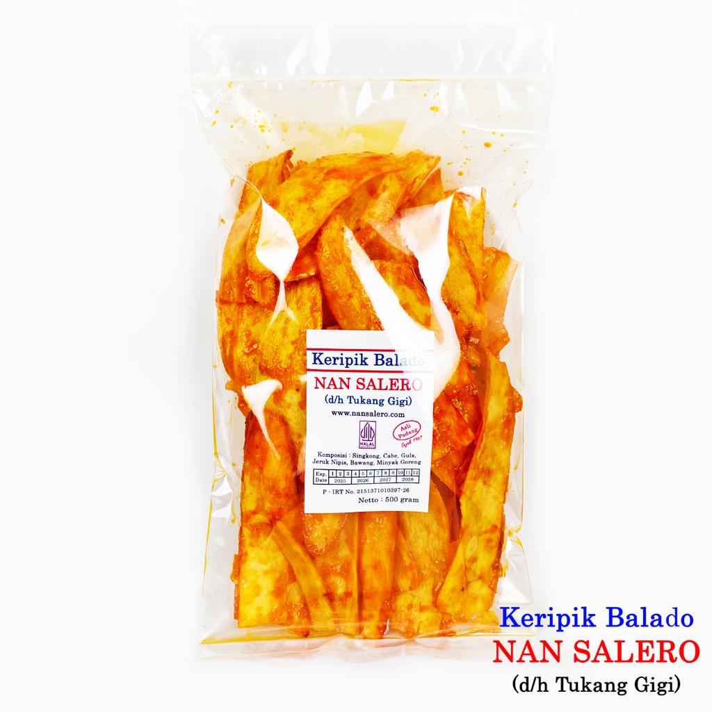 

Keripik Balado Nan Salero 500 gram