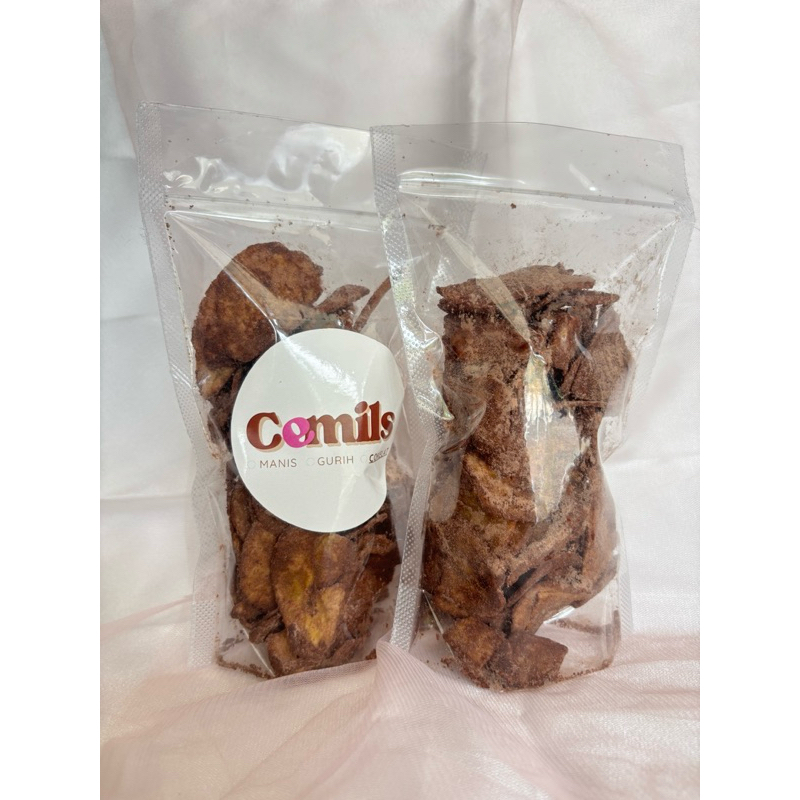 

CEMILS KERIPIK PISANG KEPOK (COKLAT/MANIS/GURIH) PREMIUM | CEMILAN PREMIUM ENAK