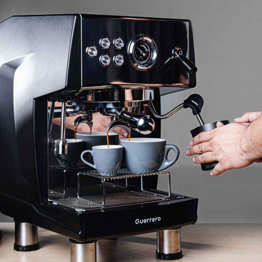 ESPRESSO MACHINE GUERRERO TBK02 SEMI COMMERCIAL DOUBLE THERMOBLOCK -MESIN KOPI ESPRESSO