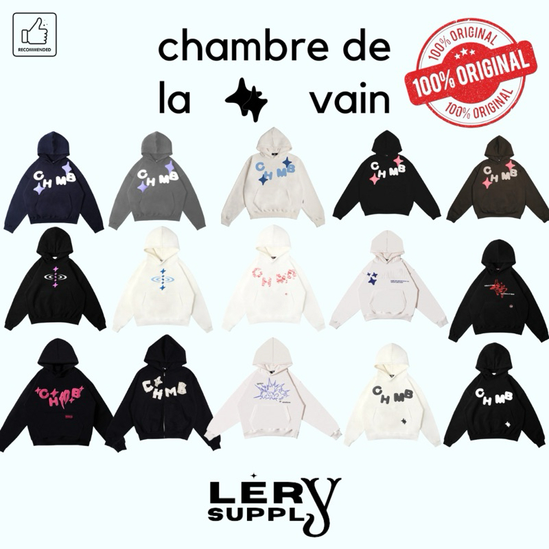 [ORIGINAL & MURAH] CHAMBREDELAVAIN  | CHMB x PREFACE | ZIP HOODIE SENSATIONAL CHMB SARUNG CHMB | HOO