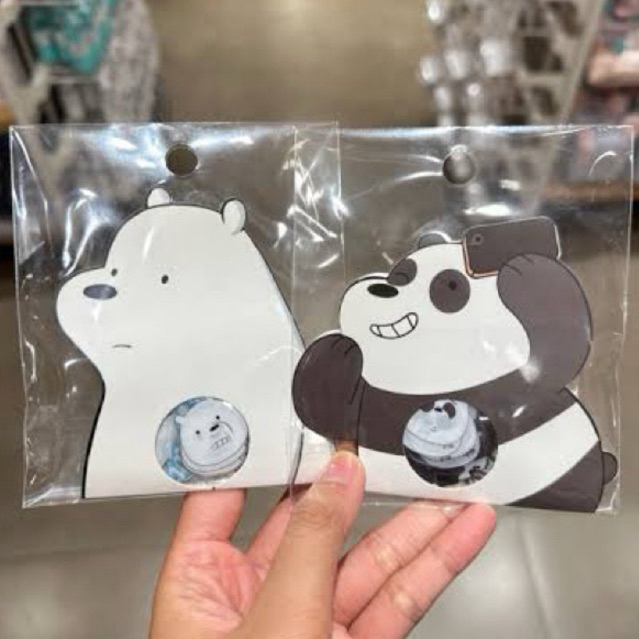 

MINISO WE BARE BEARS STICKER SET CUT OUT