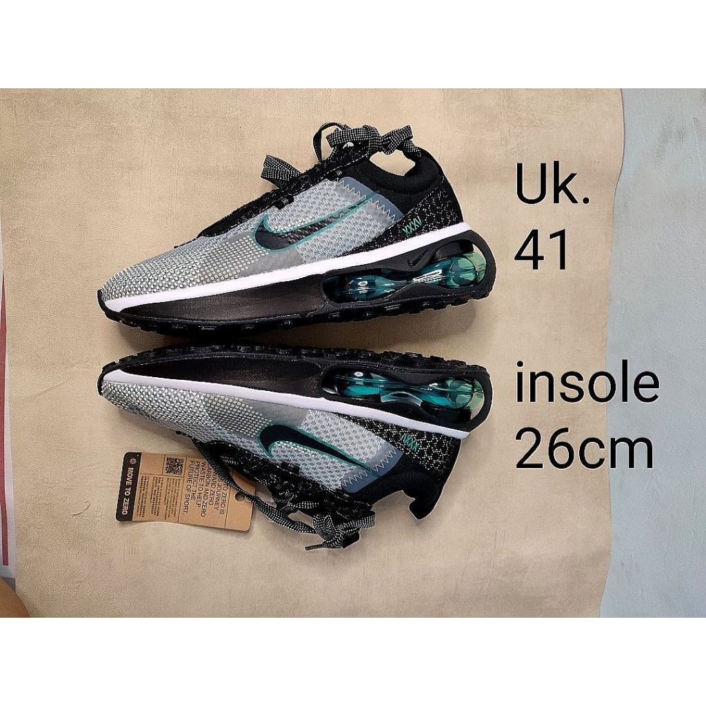 Baru New - Uk. 41 Sepatu Nike AirMax 2021 Emerald Made in Vietnam Tembus Barcode Import 10000% ORIGI