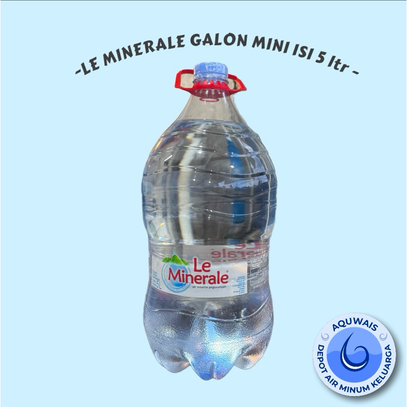 

LE MINERALE GALON MINI ISI 5 LITER MAKASSAR