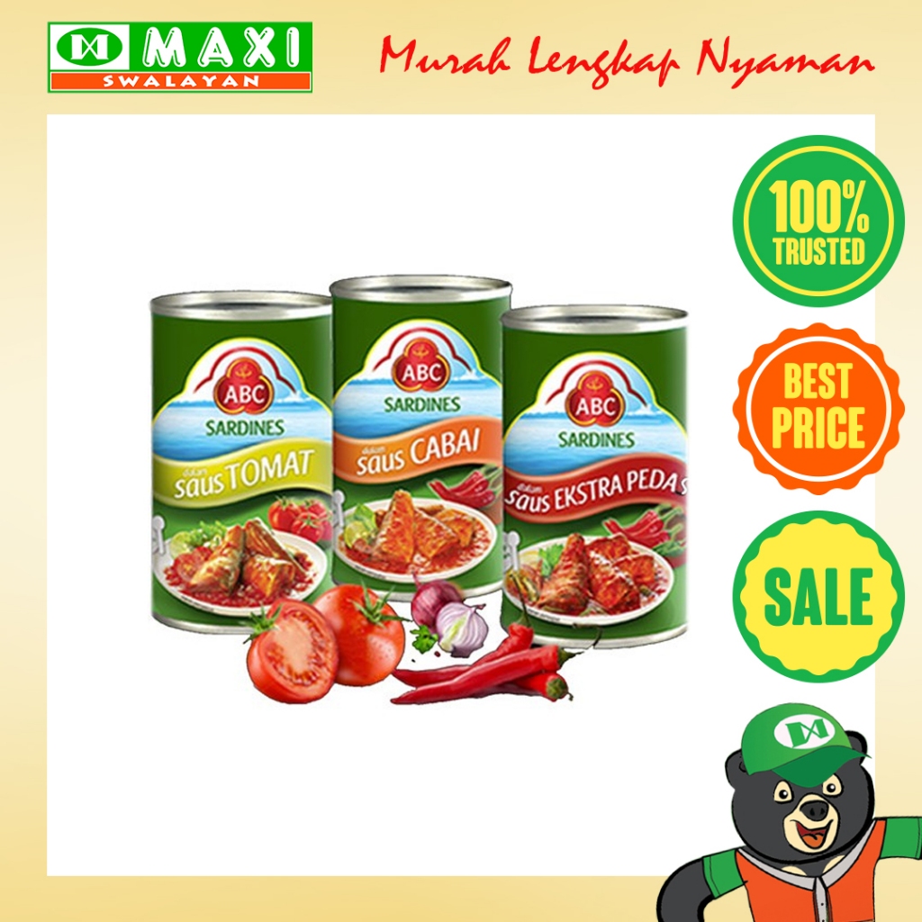 

ABC Sardines Kemasan 155Gr
