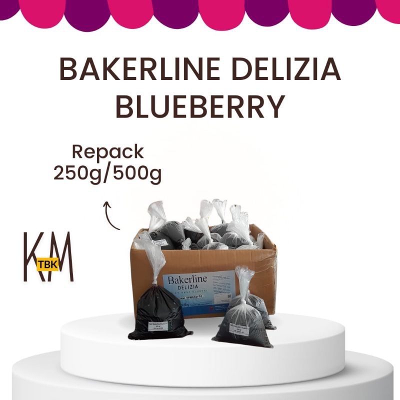 

Bakerline Delizia Selai Blueberry 250gr/500gr (repack)