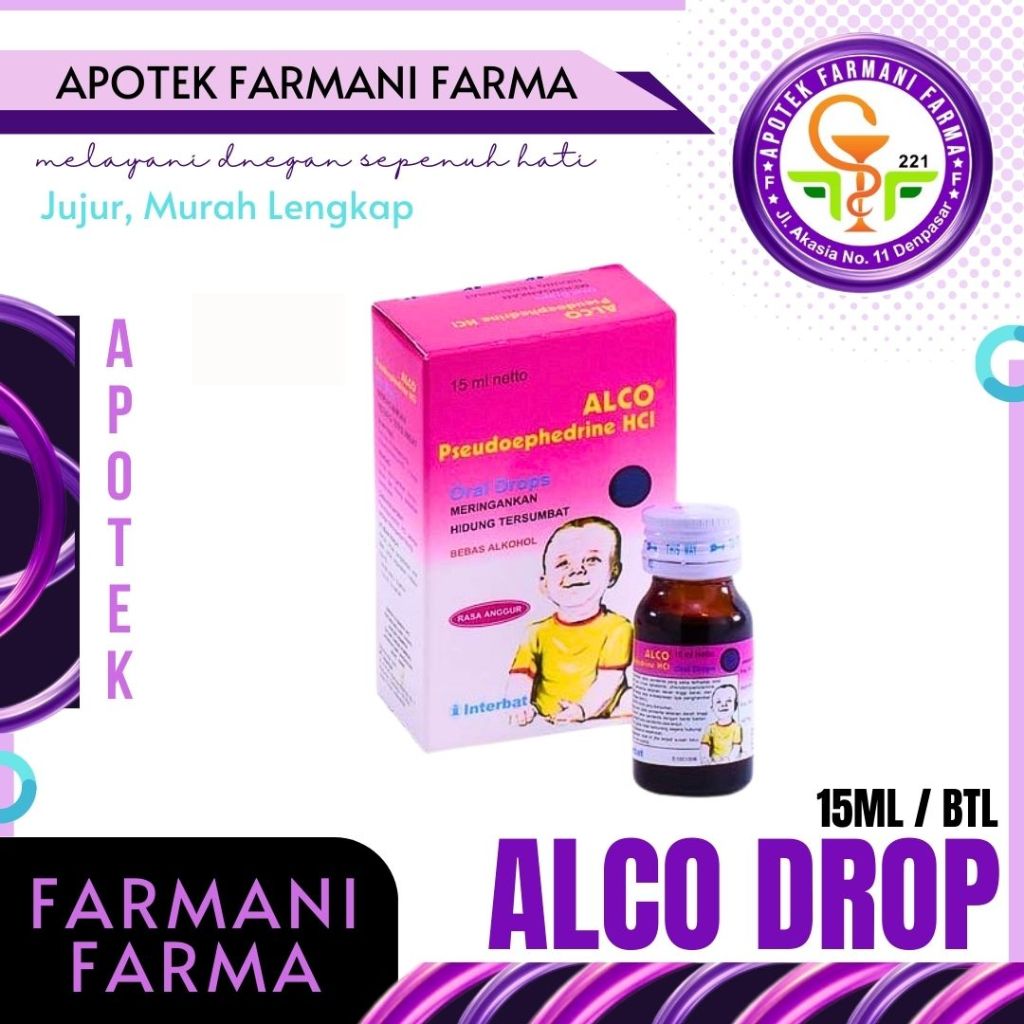 ALCO DROP OBAT PILEK FLU ANAK