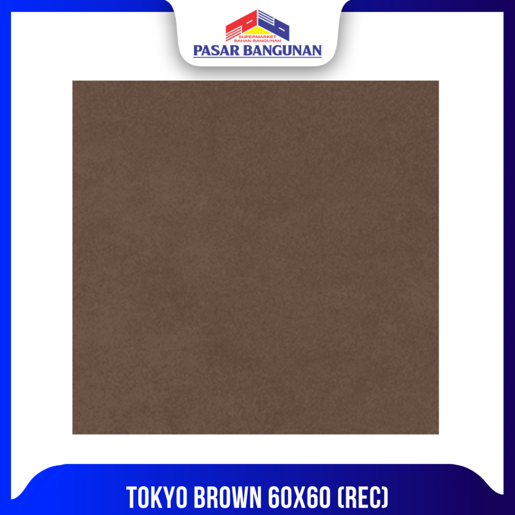 KERAMIK HABITAT TOKYO BROWN 60X60 (REC)