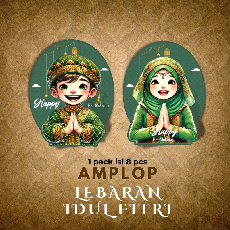 

Amplop Lebaran Eid Mubarak Idul Fitri