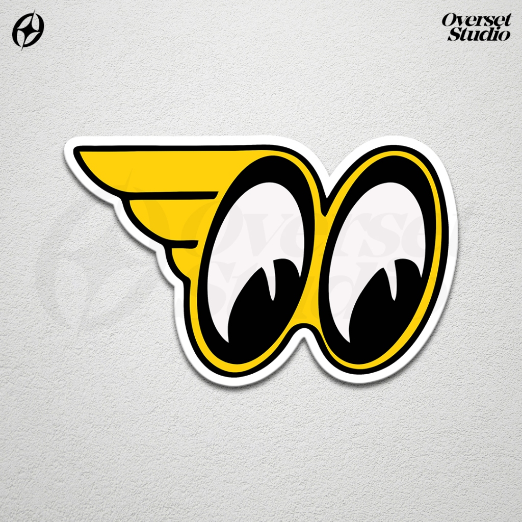 

(GRATIS ONGKIR & COD) Stiker Sticker Brand Mooneyes / Sticker Mooneyes Motor Vespa / Sticker Vinyl Glossy / Sticker Aesthetic Eye Lucu / Sticker Band / Stiker Brand Lokal / Stiker Satuan / Sticker Custom / Sticker Helm / Stiker Tumbler / Stiker Anti Air