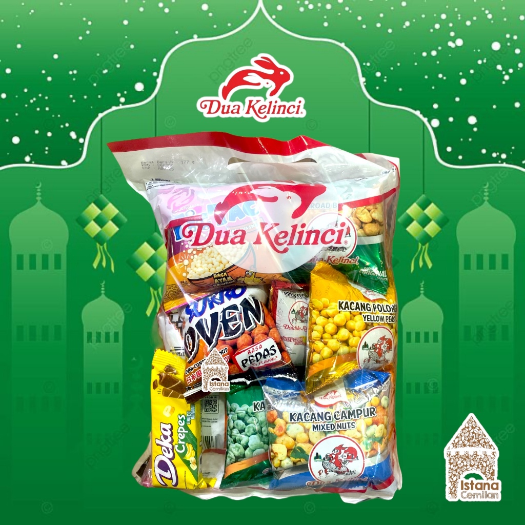

Dua Kelinci Assorted Kacang Snack Mix Hampers Bingkisan