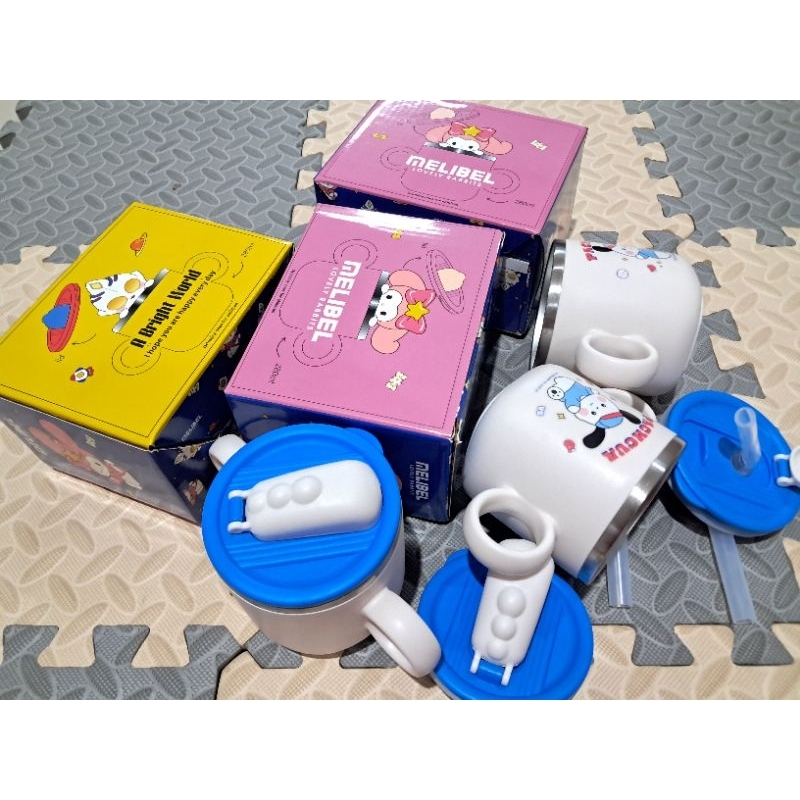 NEW - Gelas Minum Susu Stainless sus304