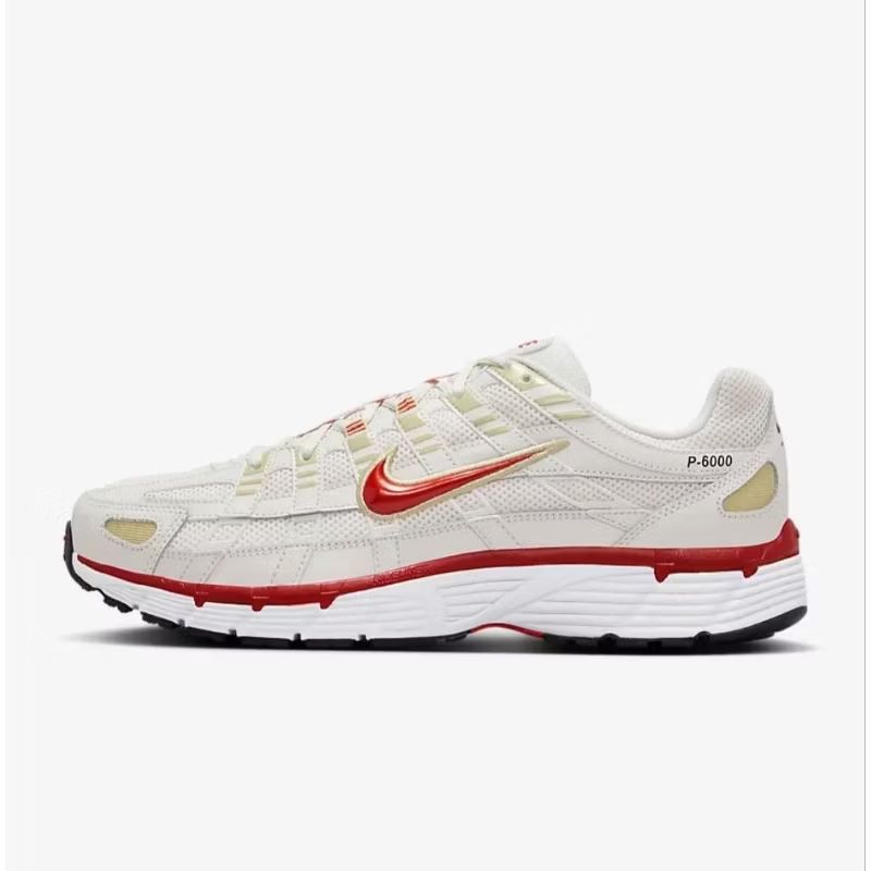 Nike P-6000 Nike P 6000 Nike P6000 PHANTOM WHITE BLACK DRAGON RED