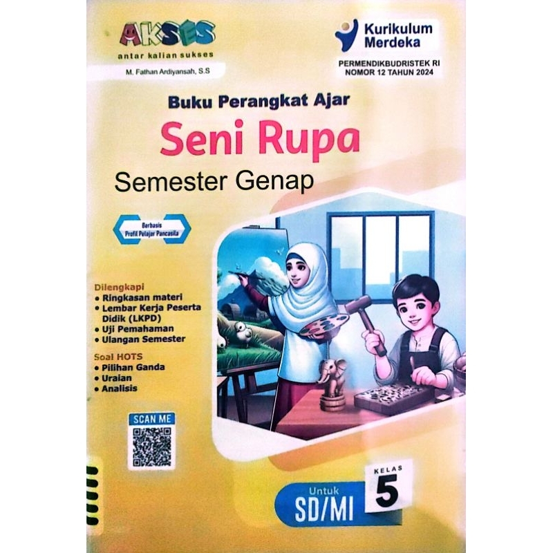 Lks Akses Seni Rupa  kelas 5 semester 2