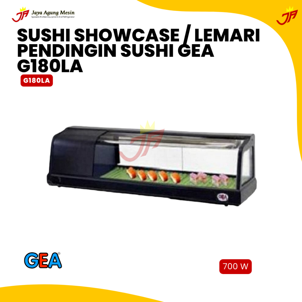 GEA Sushi Showcase / Lemari Pendingin Sushi Gea G180LA