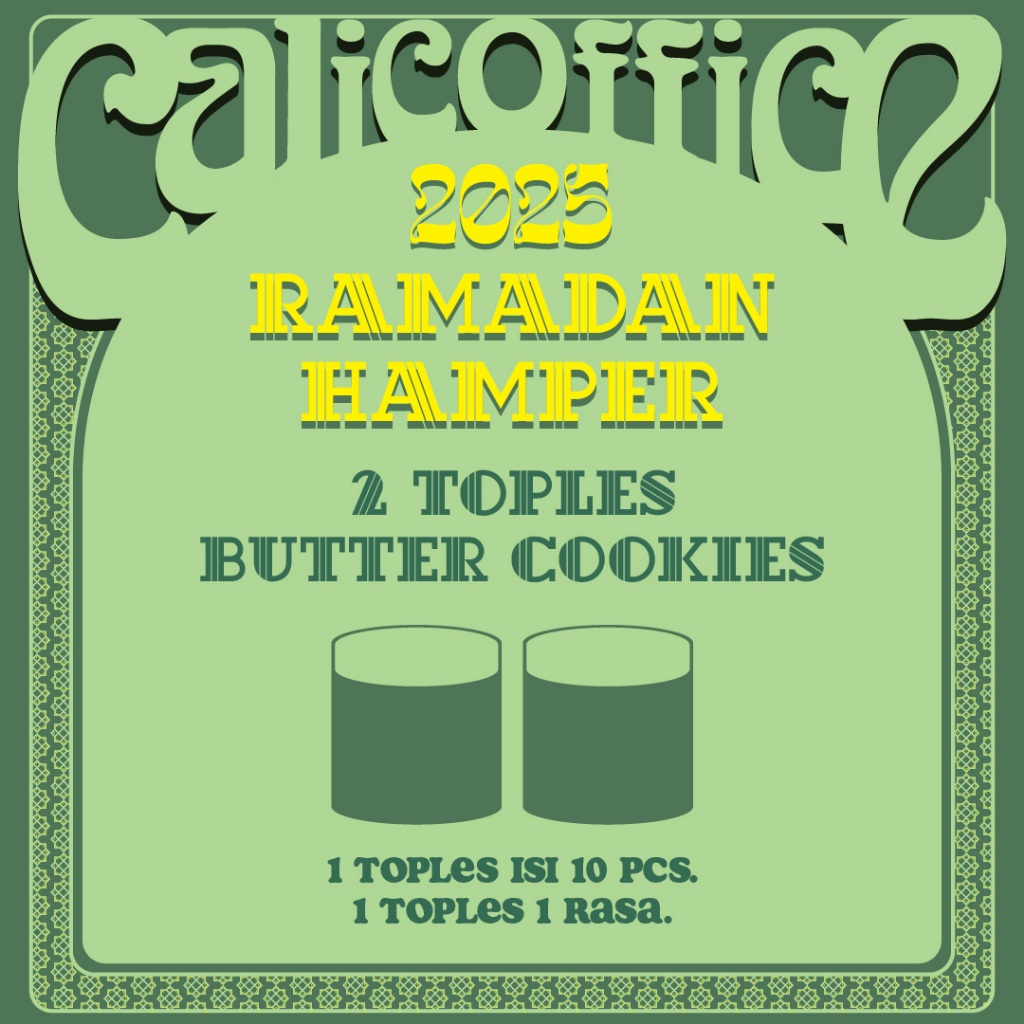 

Ramadan Hamper 2 Butter Cookies Toples by Calicoffice