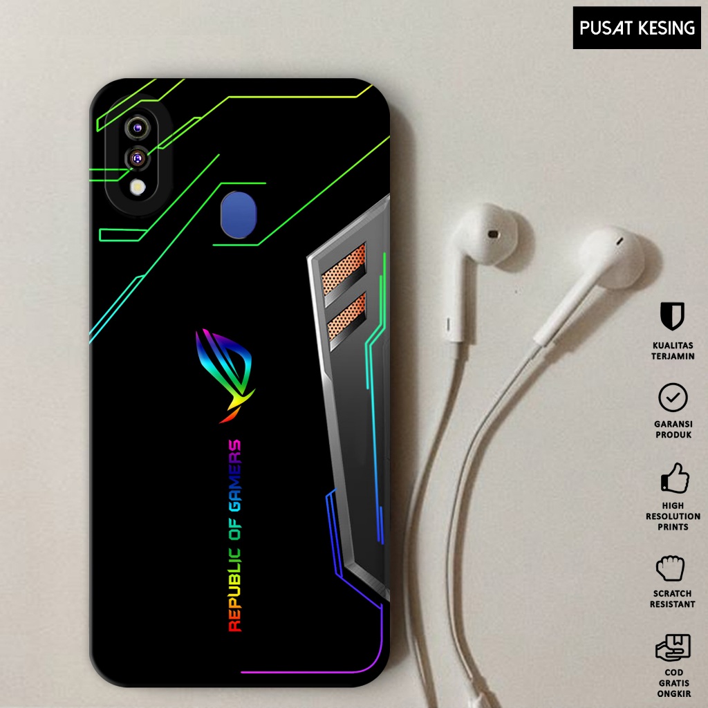 CASE SAMSUNG A20 / SAMSUNG A30 - Case Hp Samsung A20/A30 Motif ROG - Softcase Hp Samsung A20/A30 - C