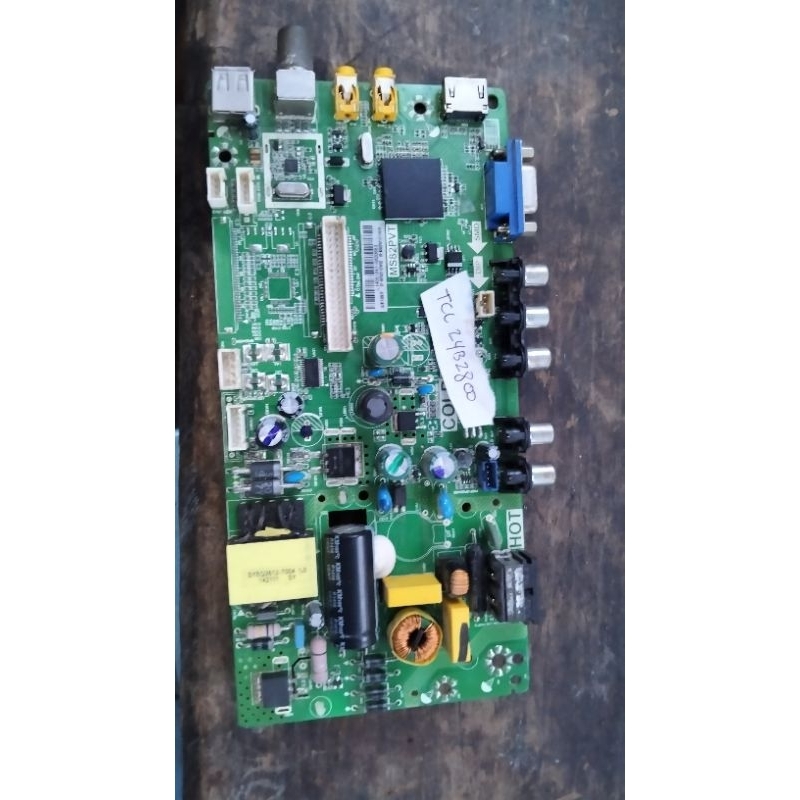MAINBOARD TV TCL 24B2800 / mainboard tv tcl 24B2800 / mesin tv tcl 24B2800
