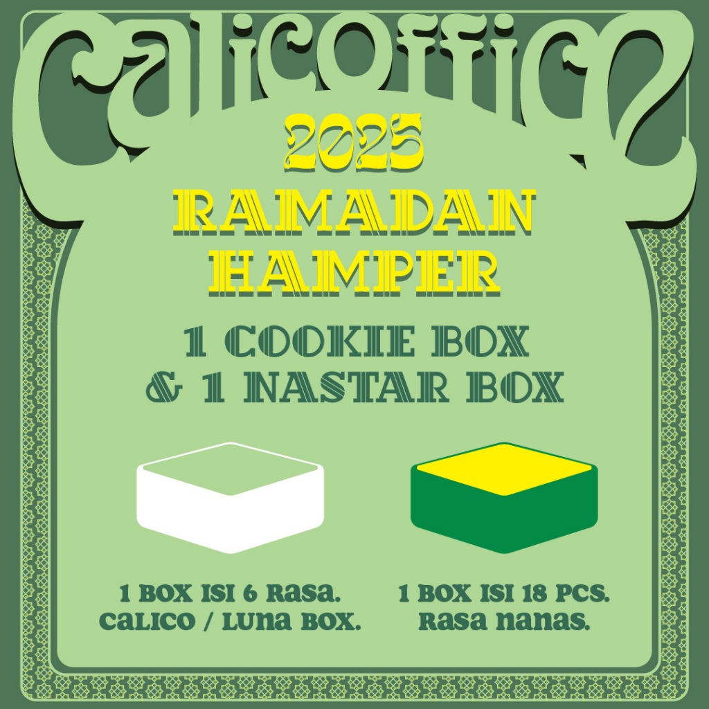 

Ramadan Hamper 1 Cookie Box 1 Nastar Toples Kotak by Calicoffice