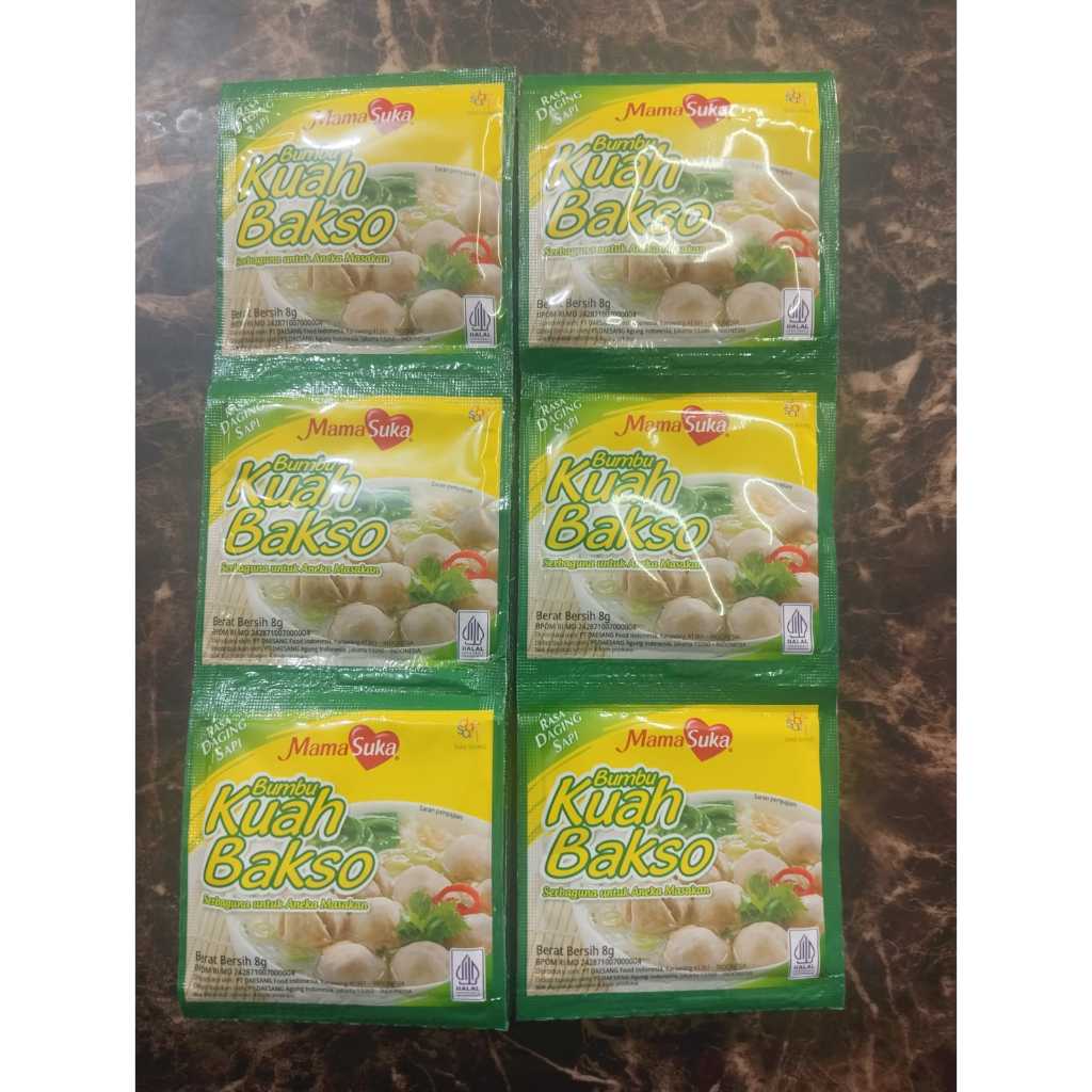 

Mamasuka Bumbu Kuah Bakso 8gr