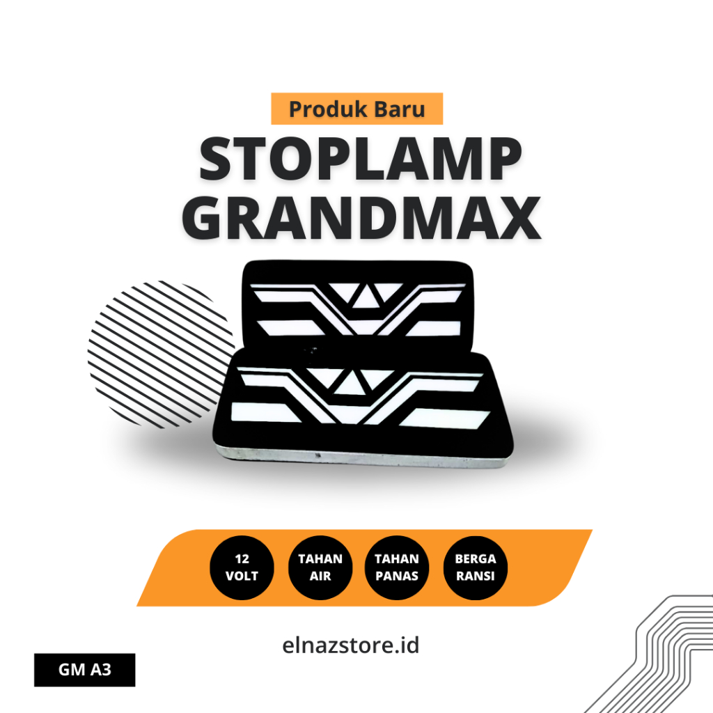 Stoplamp Grandmax Lampu Rem Custom Led 12 Volt Pickup Variasi