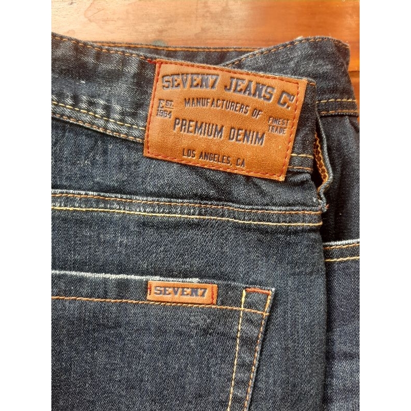 Celana jeans pria big size original merk seven7 USA