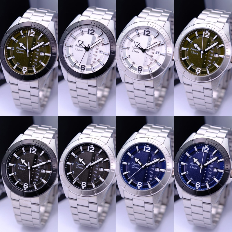 JAM TANGAB PRIA ALEXANDRE CHRISTIE AC6535 / AC 6535 ORIGINAL GARANSI RESMI 1TAHUN