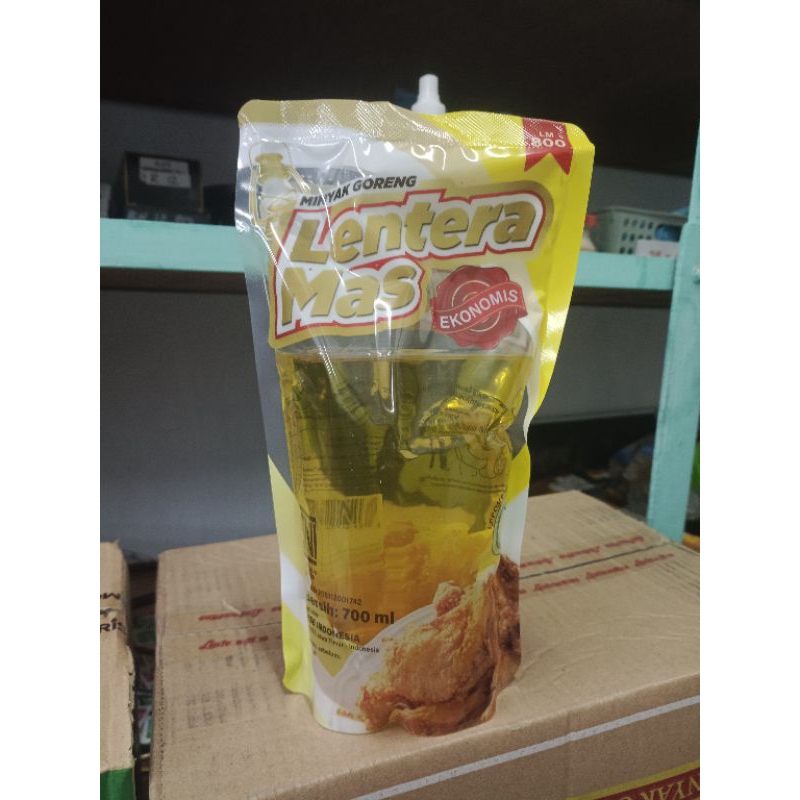 

Minyak Goreng Lentera Mas Refill 700ml