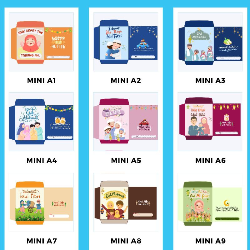 

AMPLOP LEBARAN MINI PREMIUM