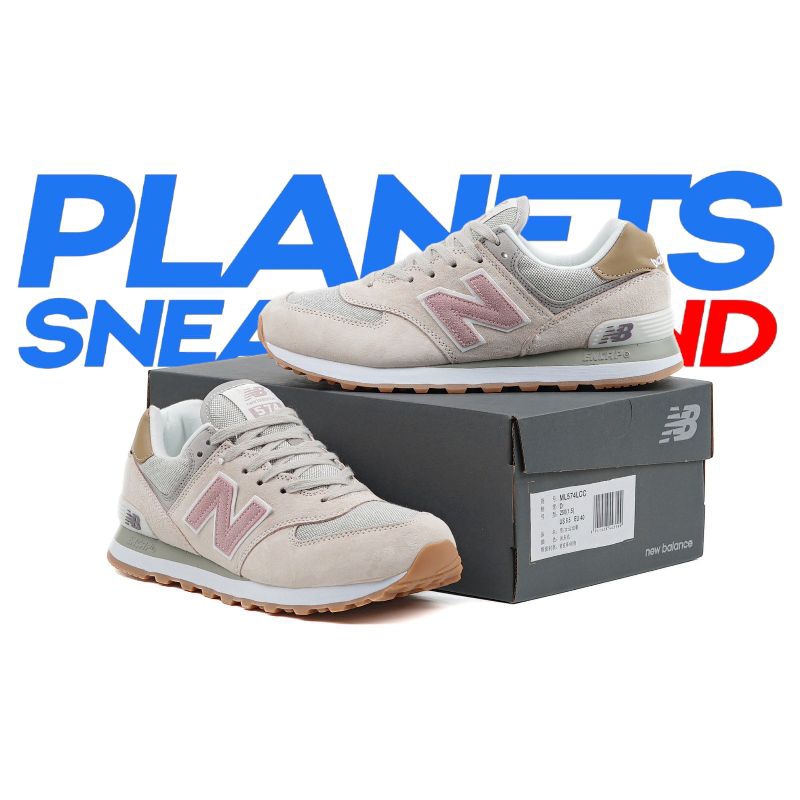 Sepatu Sneakers Wanita 574LCC New 574 Beige Pink