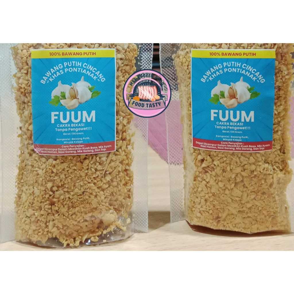 

BAWANG PUTIH CINCANG KHAS PONTIANAK - 100% BAWANG PUTIH ASLI