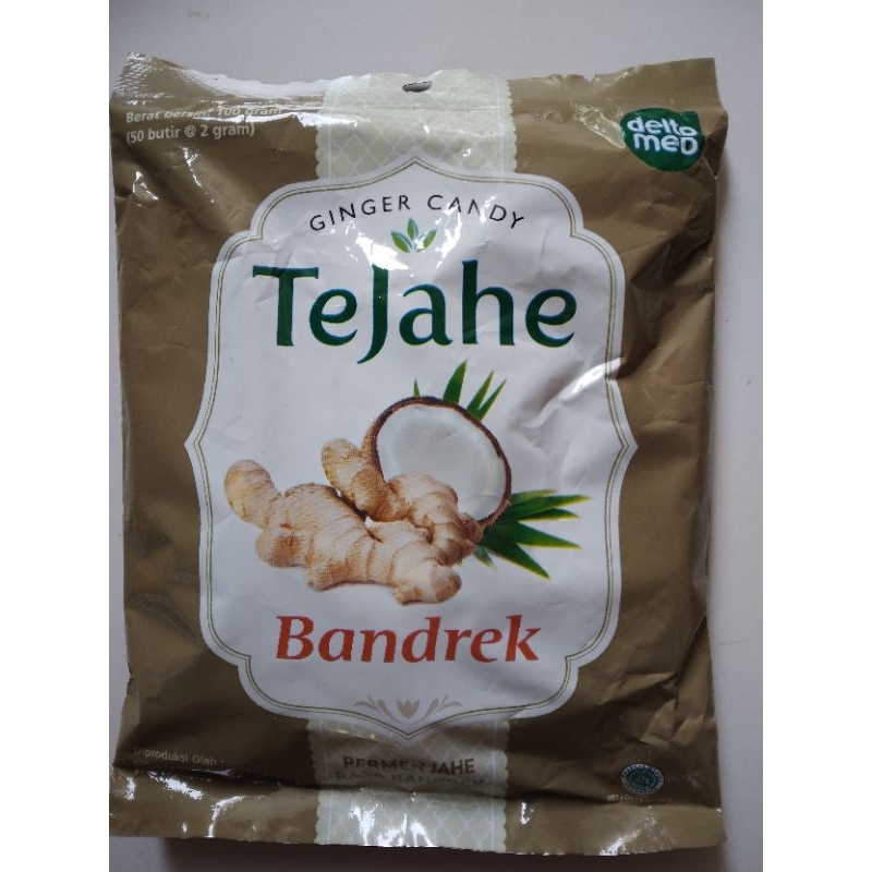

Permen Tejahe Rasa Bandrek Kemasan 1 Pack isi 50 Pcs
