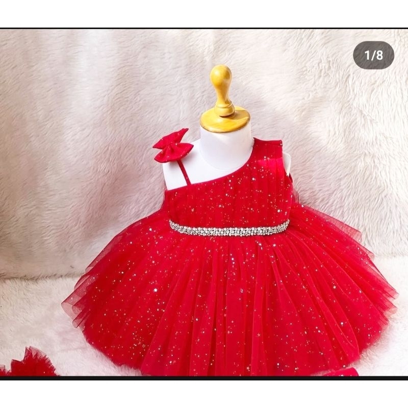 Gaun Ultah Anak Mewah Premium – Dress Princess Anak Perempuan Eksklusif