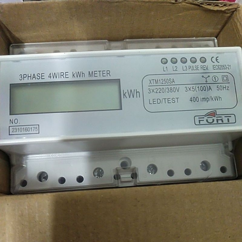 kWh meter 3phase merk Fort