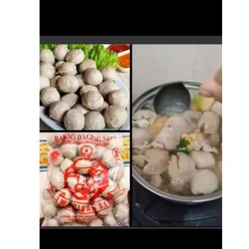 

bakso daging sapi warisan berat 1kg isi 50