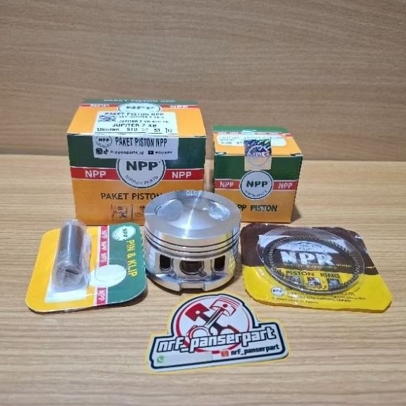 PISTON KIT SEHER SET RING BORE UP 130 CC YAMAHA JUPITER Z XB/VEGA ZR VEGA R NEW CRYPTON OS/OVER SIZE