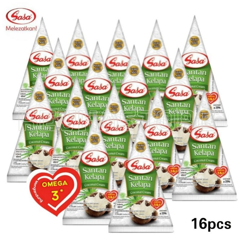 

SANTAN SASA 65ml Paket hemat 65ml X 16 pcs