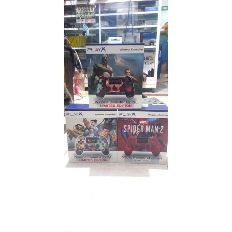 Stik bermotif PS 4 limited edition