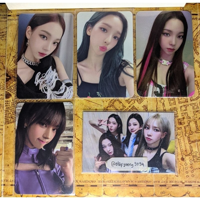 (Official) Photocard PC aab aespa karina